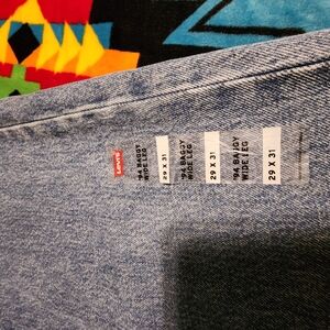 Levi's Blue Jeans Wide Leg